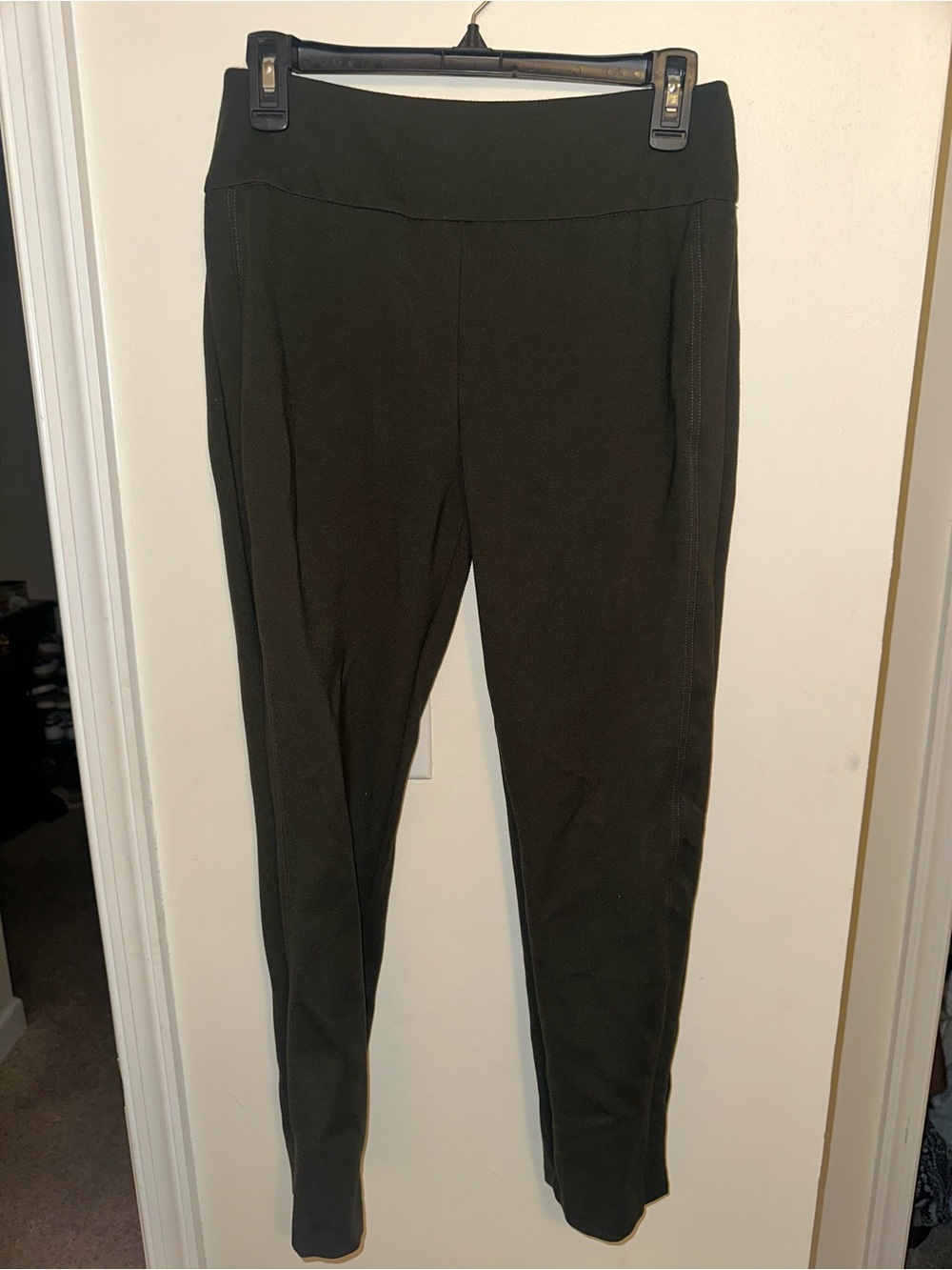 Express Black Ponte Skinny Pants